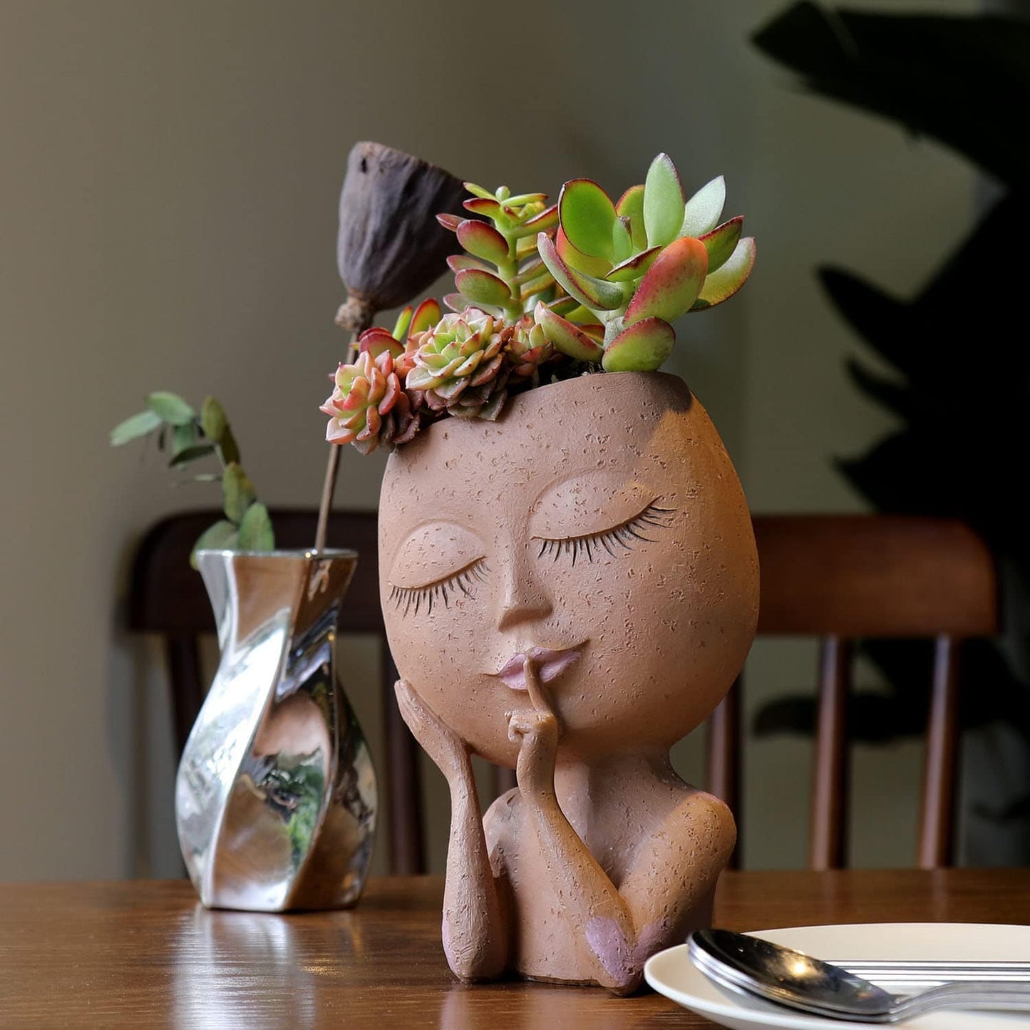 Skanto | Head Flower Vase
