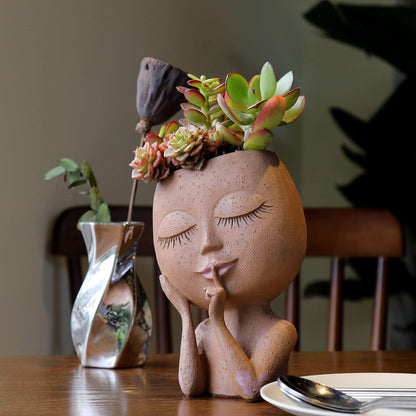 Skanto | Head Flower Vase