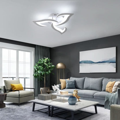 Skanto | Modern Floral LED Ceiling Lamp for Home Decor