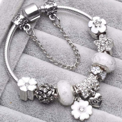 BowLift |  Charm Bracelet Floral Elegant Gift