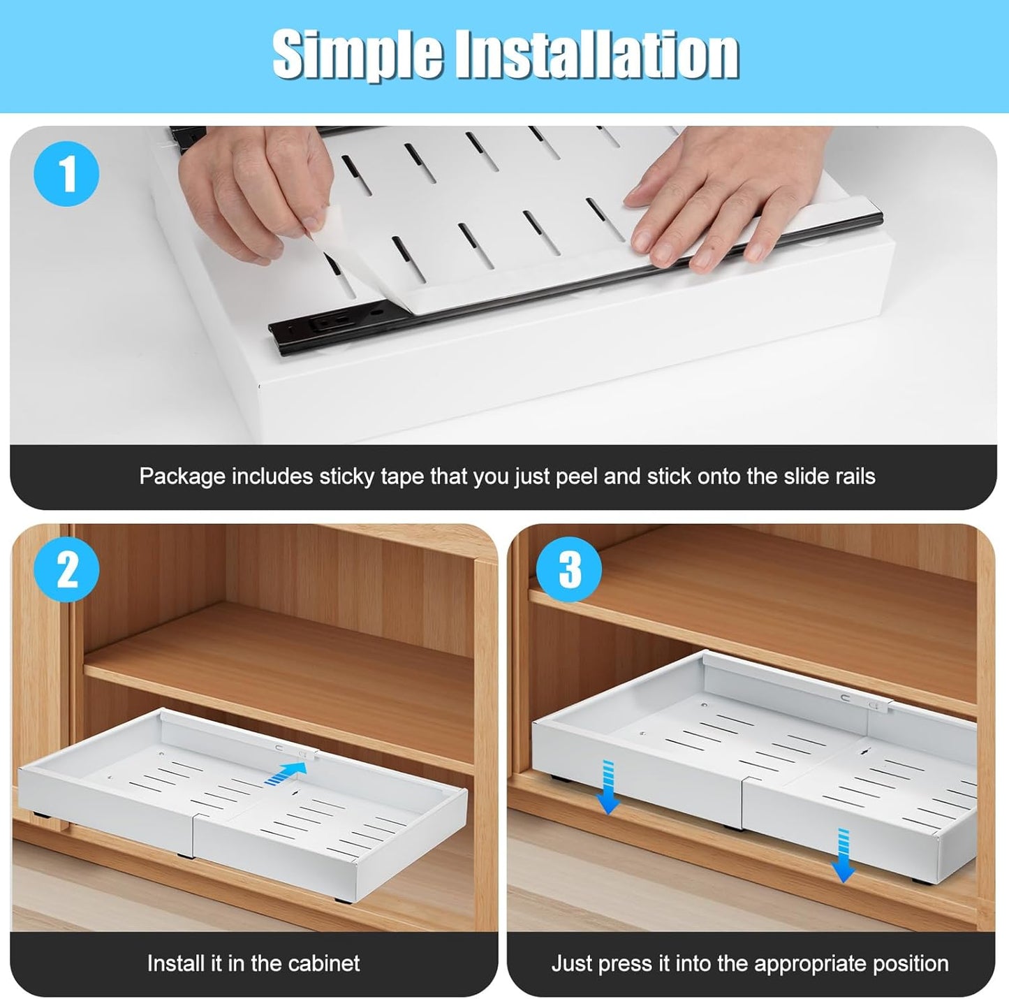 Skanto | 2 Pack Pull-Out Drawers – StoreEase