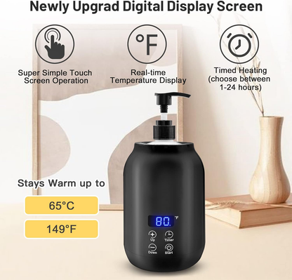 Skanto | Professional Portable Electric Massage Oil Warmer – Fast Heating & Digital Control