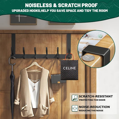 Skanto | Over Door Hook Rack with 6 Hooks