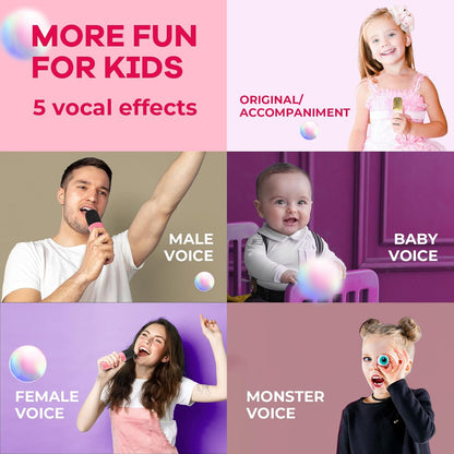 Skanto | Portable Mini Karaoke Machine with Bluetooth Speaker and 2 Wireless Microphones – Veylo