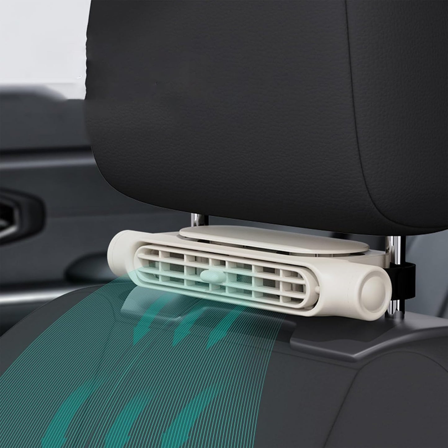 BowLift | 3 Speeds USB Car Cooling Fan & Headrest Mount – AutoBreeze (1+1 FREE)