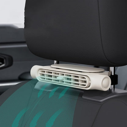 BowLift | 3 Speeds USB Car Cooling Fan & Headrest Mount – AutoBreeze (1+1 FREE)