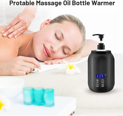 Skanto | Professional Portable Electric Massage Oil Warmer – Fast Heating & Digital Control
