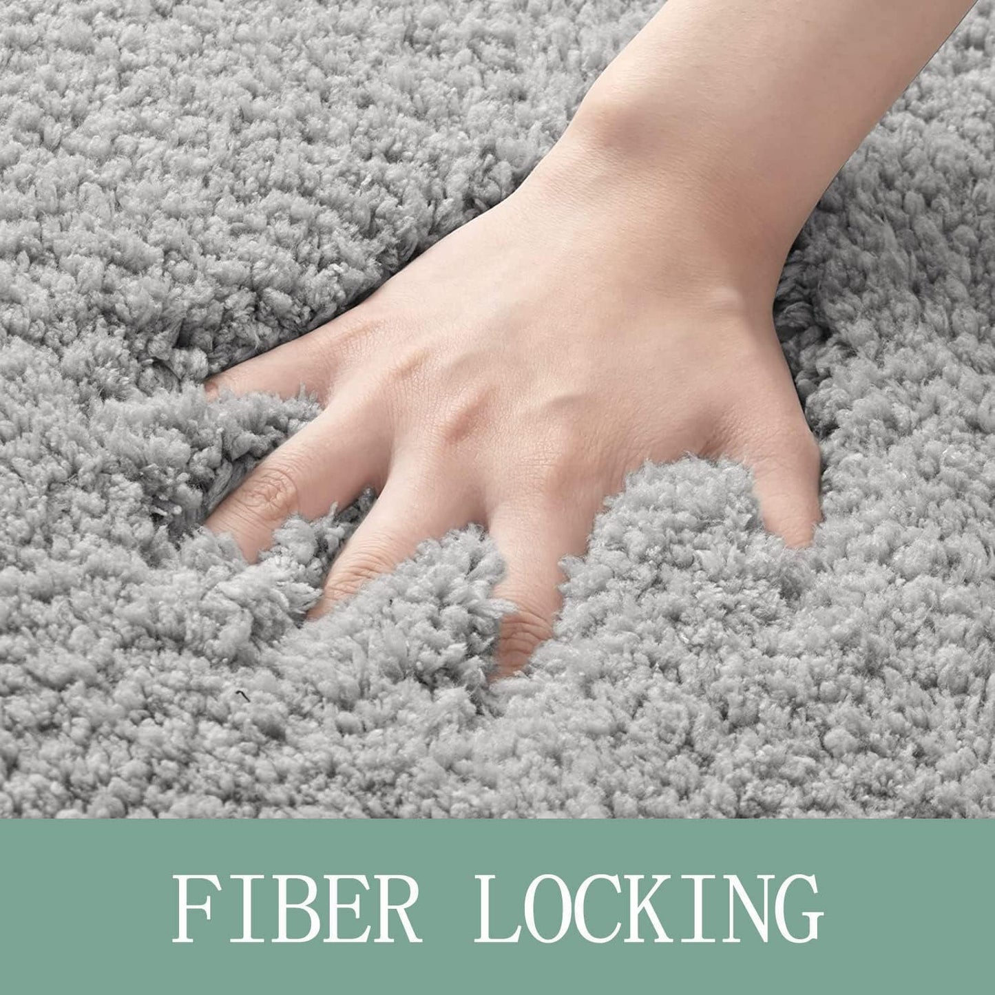 Thick Microfiber Bath Mat - Soft, Absorbent, Non-Slip - Perfect for Bathrooms and Bedrooms | Skanto