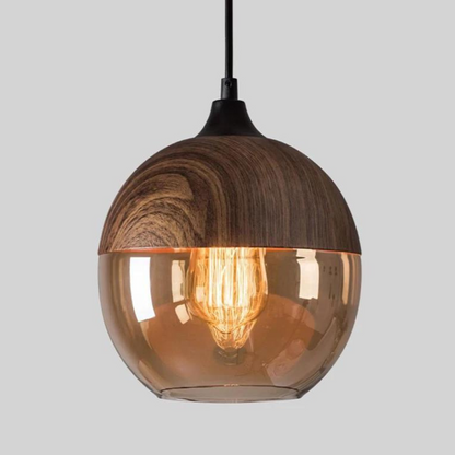 BowLift | Stylish Scandinavian Wooden Ceiling Lamp - NordLuna