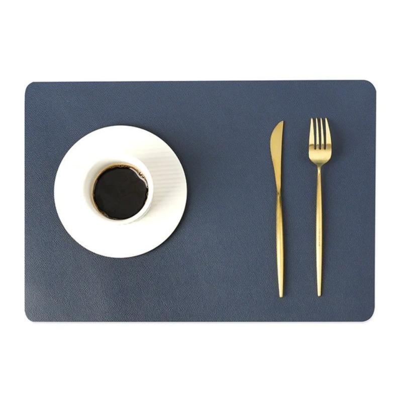 Skanto | Modern Rectangular Waterproof PU Leather Placemats