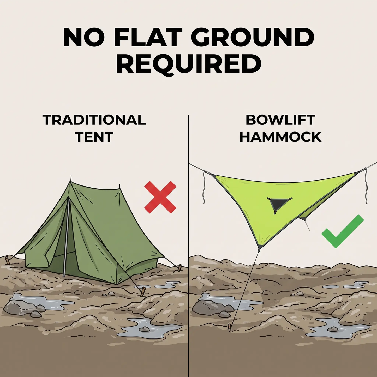 BowLift | Multi-Person Hammock
