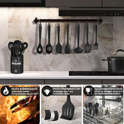 BowLift | KitchenPro - Silicone Kitchen Utensil Set