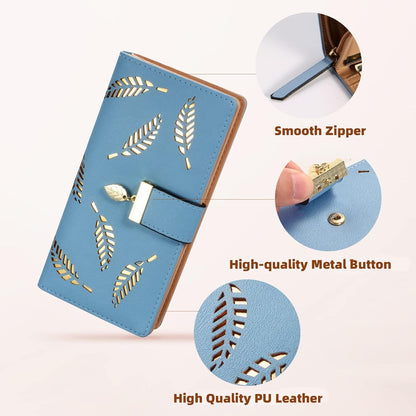 Stylish Leather Wallet for Women Bowlift