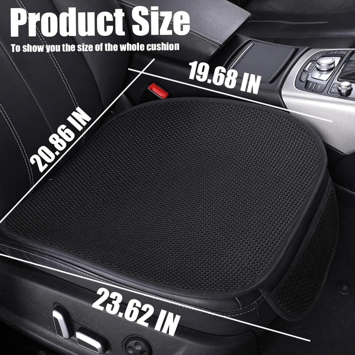 Non-slip ice silk car cushion, suitable for summer