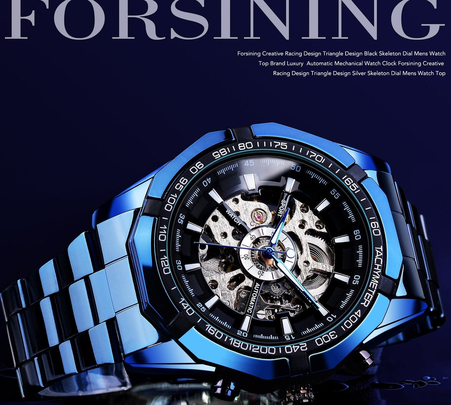BowLift | Men's Skeleton Watch