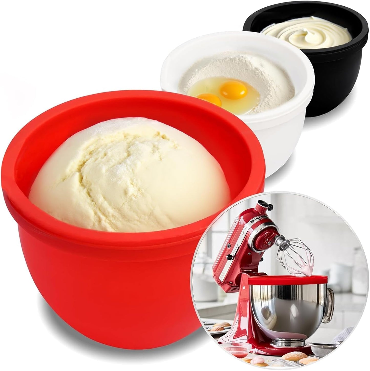 Skanto | 5QT Silicone Stand Mixer Bowl Liner