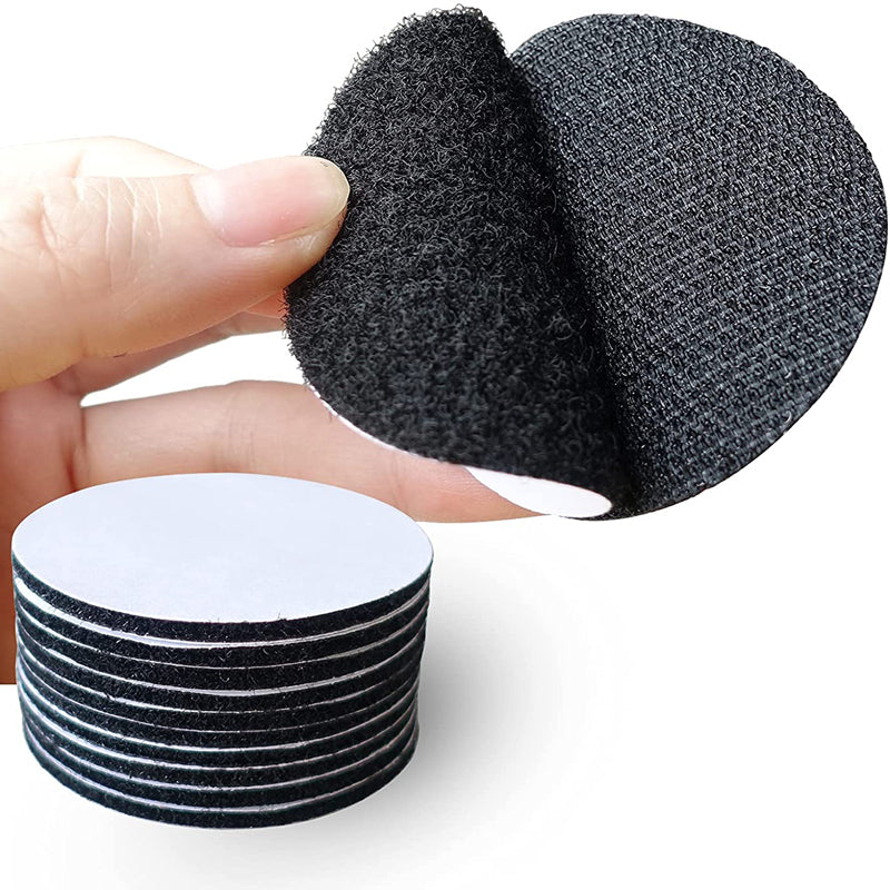 Double-sided Hook Loop Dots Non-slip Fixing Sticker (5 Pairs / Set) | Bowlift