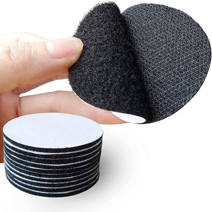 Double-sided Hook Loop Dots Non-slip Fixing Sticker (5 Pairs / Set) | Bowlift