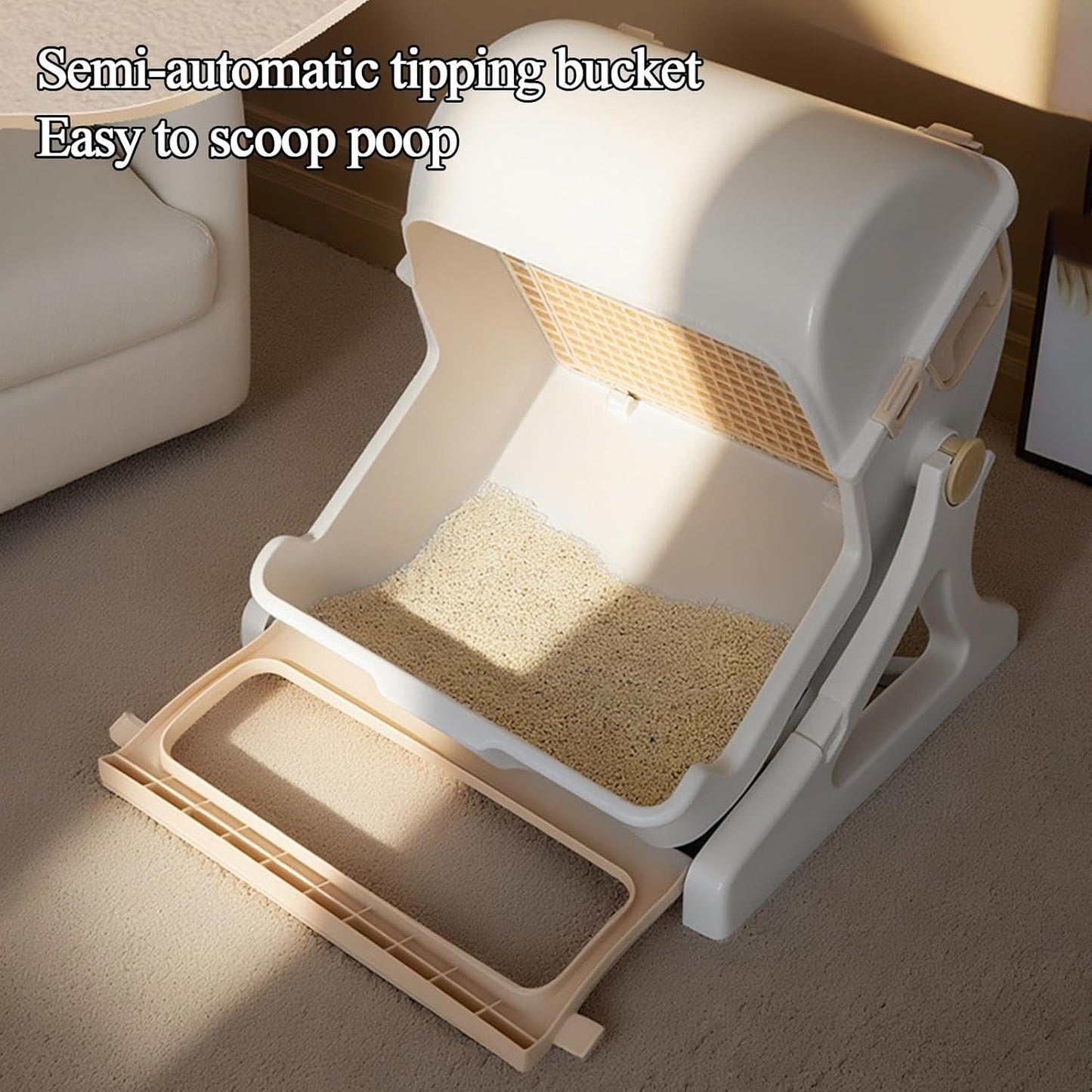 Skanto | Skanto Automatic Odorless Open-Top Litter Box - Felvora