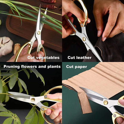 Kitchen Scissors Heavy Duty Kitchen Shears Set 2-Pack, Poultry Shears Heavy Duty Professional