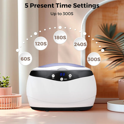 Skanto | Ultrasonic Jewelry Cleaner 650ml with Watch Holder – ShineMate