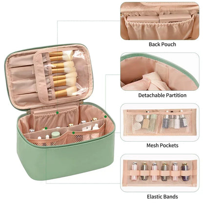 BowLift | Practical Make-up Organizer for Traveling | With Compartments and Dividers