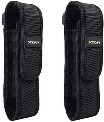 Skanto Skanto | Xtar 2-Pack Flashlight Pouch Holster For 6.5"-8" Flashlights Compatible With Fenix & Sure