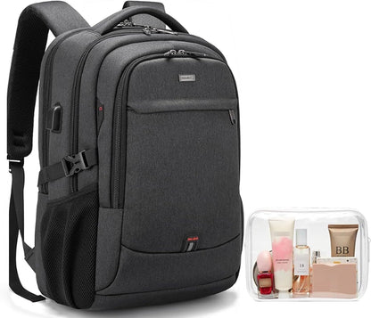 Water-Resistant Travel Laptop Backpack with USB Port & Organised Storage | Kalsten