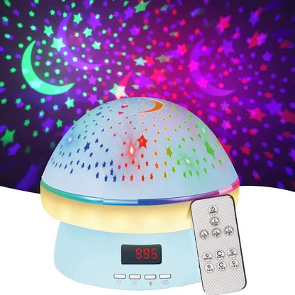 BowLift | Magic star projector with 16 colours & timer function