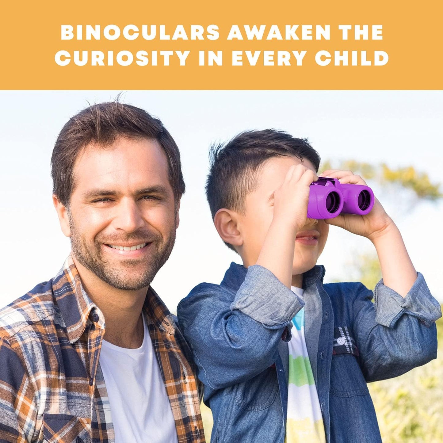 Karnz | Binoculars for Children Lightweight Outdoor Adventure