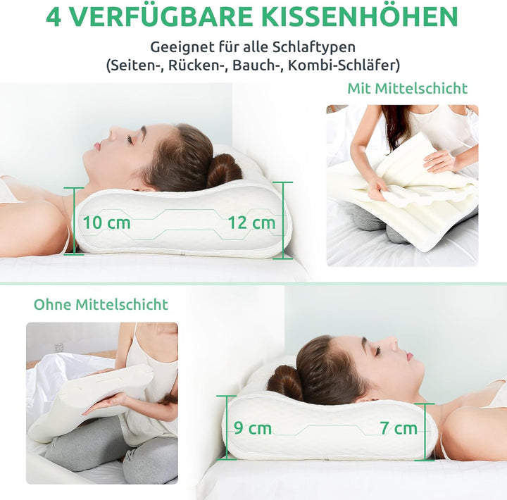 Skanto | Ergonomic Orthopedic Neck Pillow