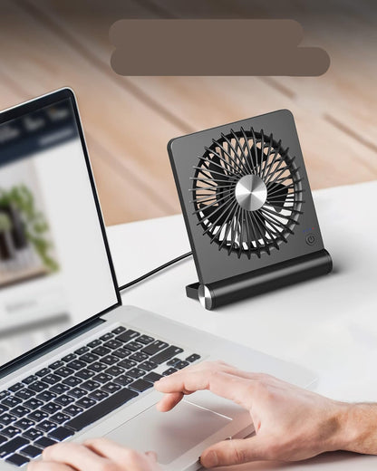 QuietBreeze - Ultra-quiet compact table fan Bowlift