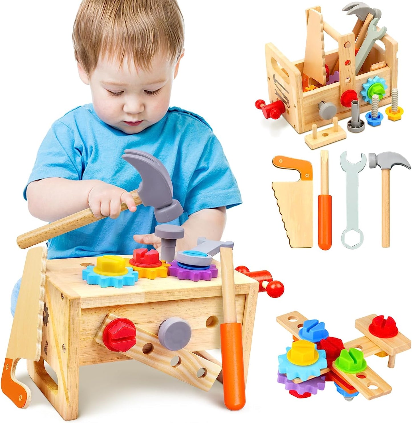 BowLift | Wooden Set for Young Builders