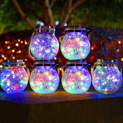 Solar Mason Jar Lamp - Lunara | Brehn
