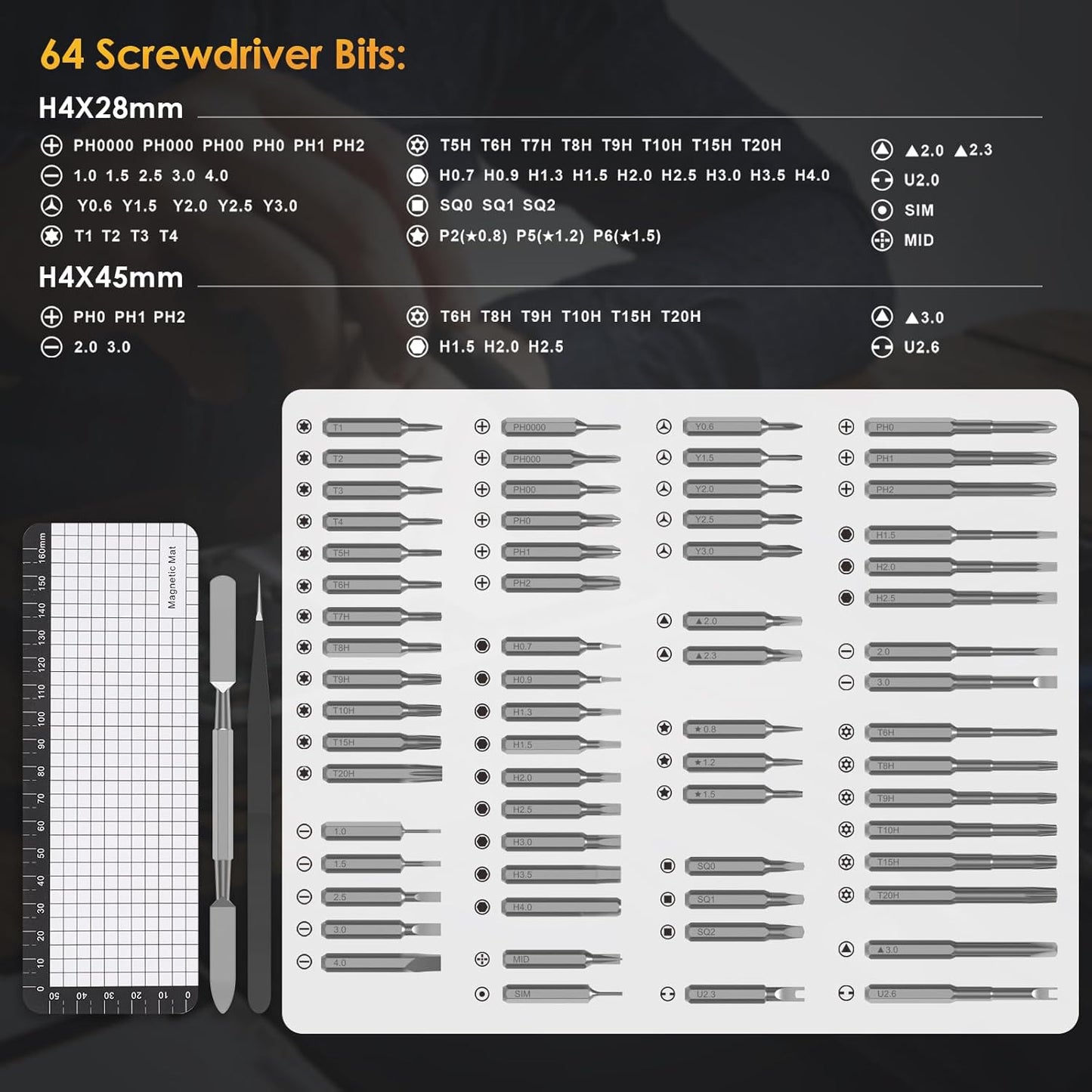 Skanto | ProFix 68-in-1 Electric Precision Screwdriver Set