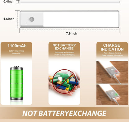 Skanto | Smart Motion-Sensitive LED Under Cabinet Light