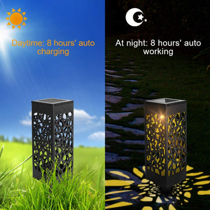 12X Solar Lights LED Path Lights Garden Lighting | Bowlift