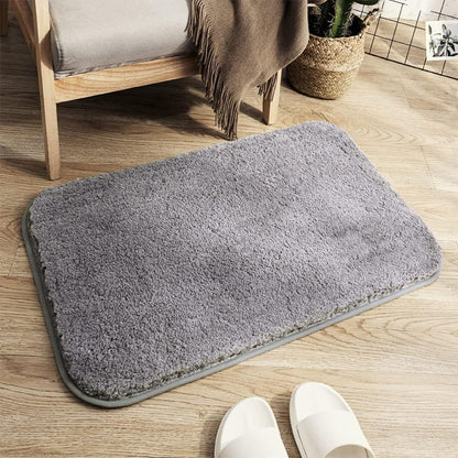 Thick Microfiber Bath Mat - Soft, Absorbent, Non-Slip - Perfect for Bathrooms and Bedrooms | Skanto