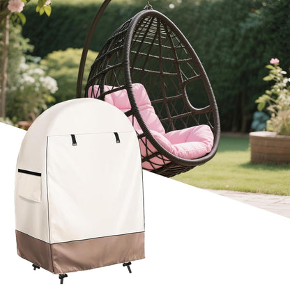 BowLift | Waterproof Egg Chair Cover with Double Zipper – Solara