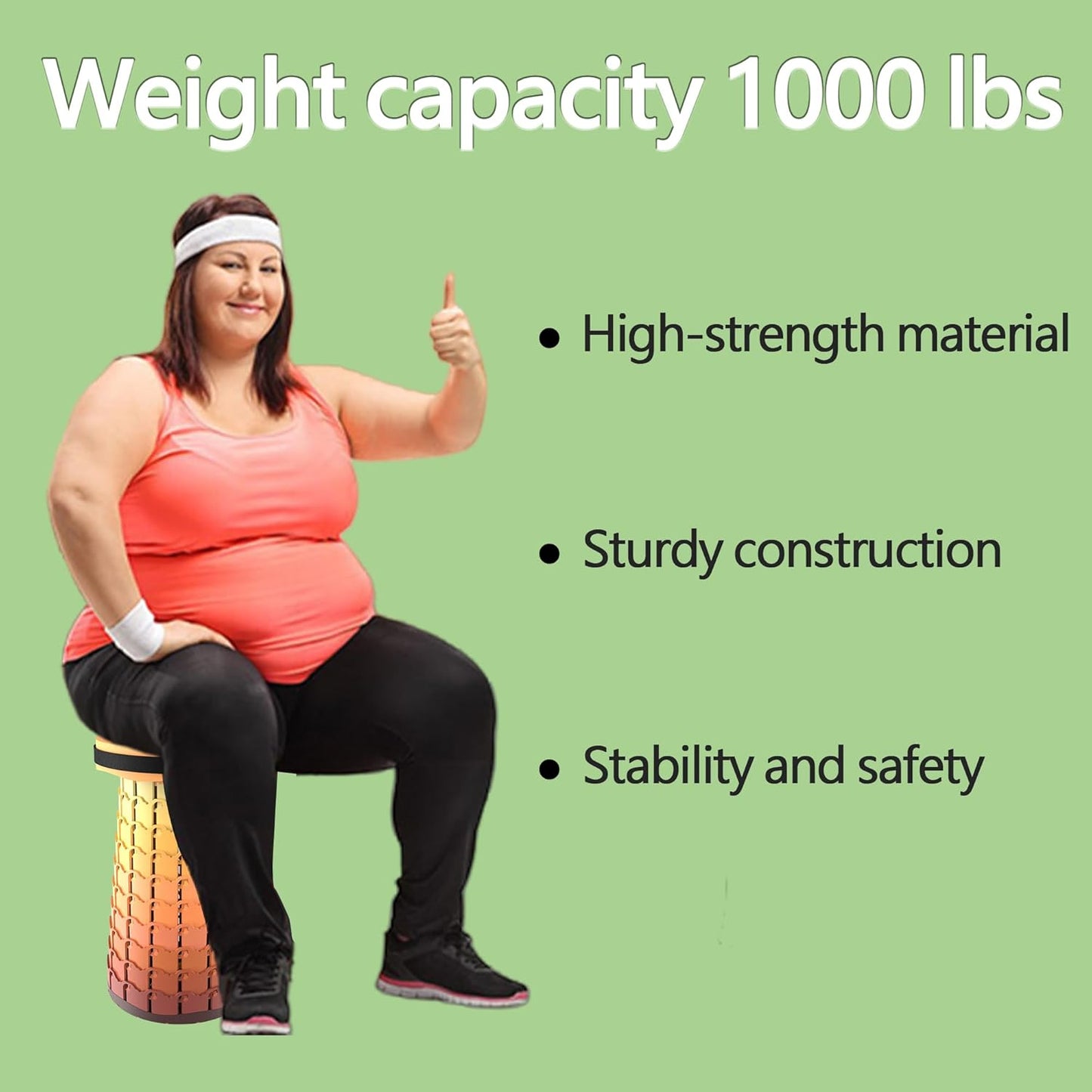 BowLift | Collapsible Stool with Cushion – SitMax