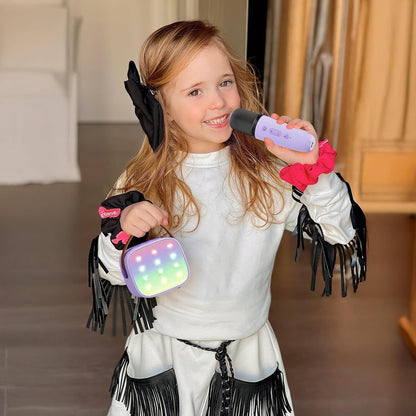 Skanto | Portable Mini Karaoke Machine with Bluetooth Speaker and 2 Wireless Microphones – Veylo