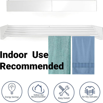 BowLift | Wall-Mounted Foldable Clothes Drying Rack – DryWall