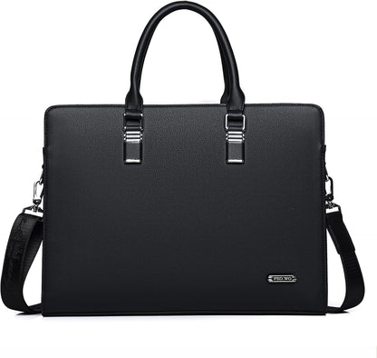 Genuine Leather Multi-compartment Business Bag for Professionals | Karnz