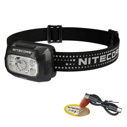 Skanto Skanto | Nitecore NU30 500 Lumen Rechargeable Headlamp - White & Red Beams, Black
