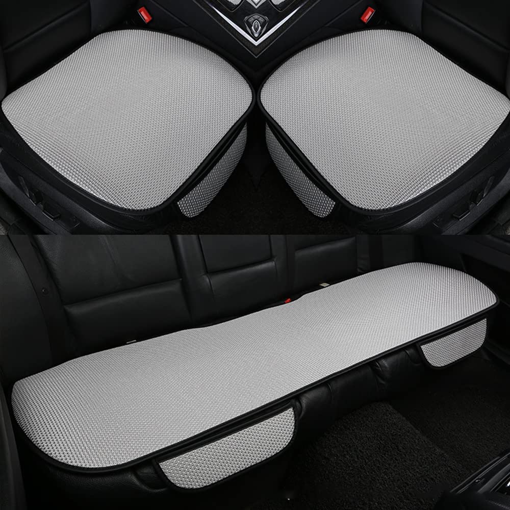 Skanto | BreezeComfort Car Seat Cover Set – Breathable Ice Silk Car Seat Cushion with Massage Effect