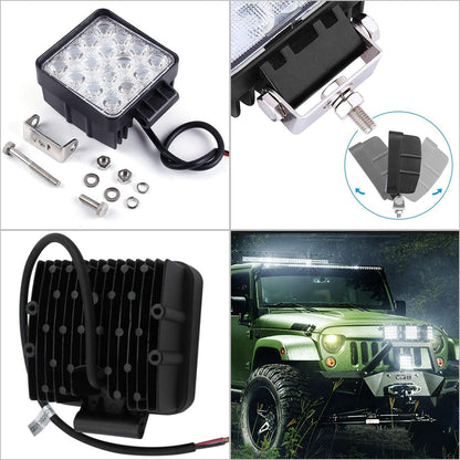LED Work Spotlight 48W IP67 Reversing Light 2X-10X | Bowlift