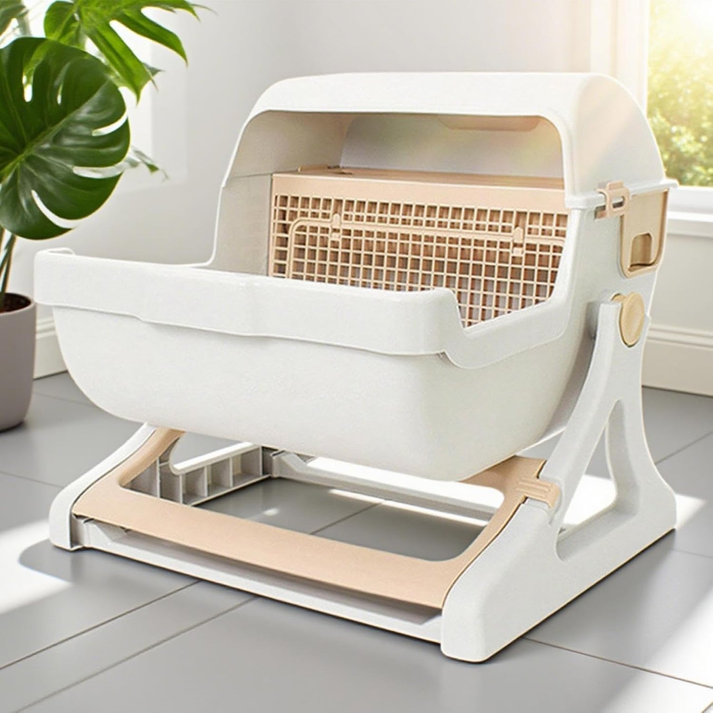Skanto | Skanto Automatic Odorless Open-Top Litter Box - Felvora
