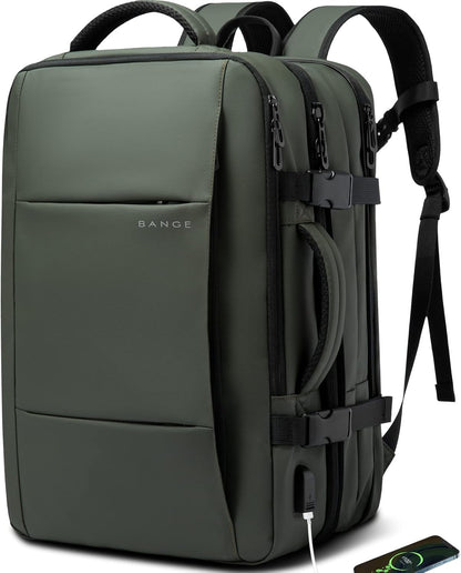Expandable 26–45L Waterproof Travel Backpack with Laptop Sleeve & Duffle Carry | Bowlift