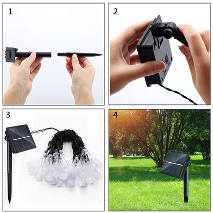 Water Drop Solar Lights | Karnz