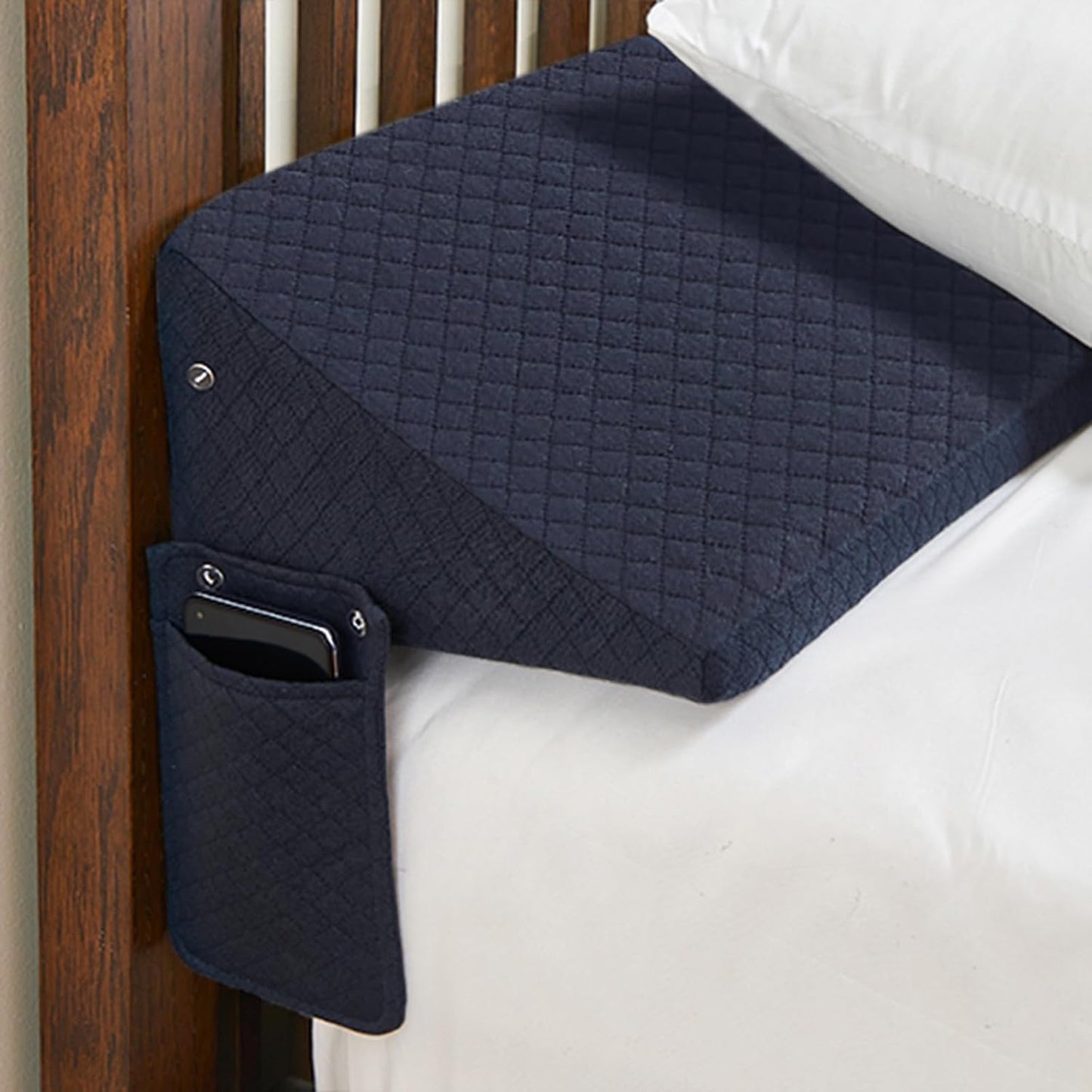 BowLift | Gap Filler Wedge Pillow | Adjustable Height, Compact Design & Ideal for Twin, Queen, King Beds and Sofas